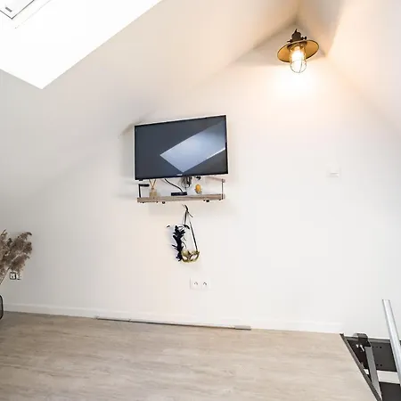 Loft Avec Jardin Et Parking Privé Lägenhet Troyes