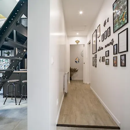 Loft Avec Jardin Et Parking Prive Lägenhet